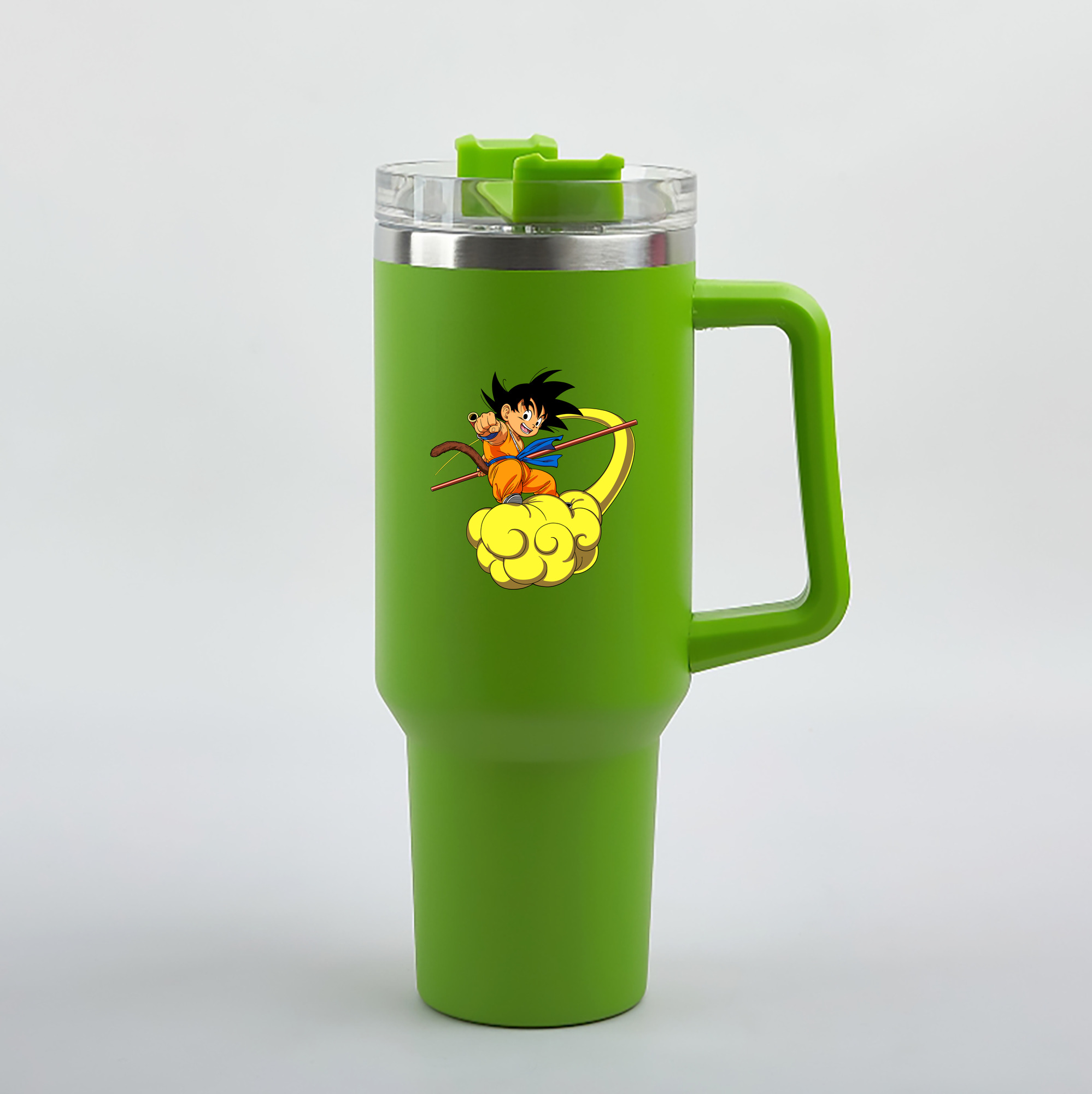 （画像用） ドラゴンボール 孫悟空（そん ごくう）Son Goku カカロット DRAGON BALL Kakarotto 1200mL車用タンブラー（カラープリント）
